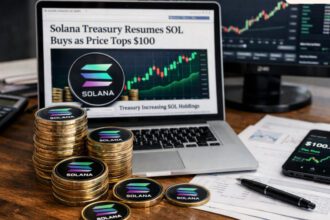 Solana Treasury DFDV Resumes SOL Buys as Price Tops $100