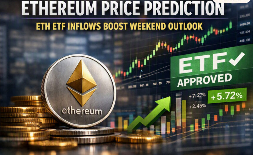 Ethereum Price Prediction: ETH ETF Inflows Boost Weekend Outlook
