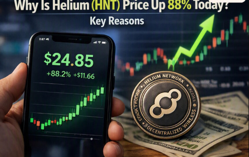 Why Is Helium (HNT) Price Up 88% Today? Key Reasons