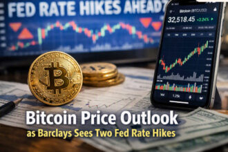 Bitcoin Price Outlook as Barclays Sees Two Fed Rate Hikes