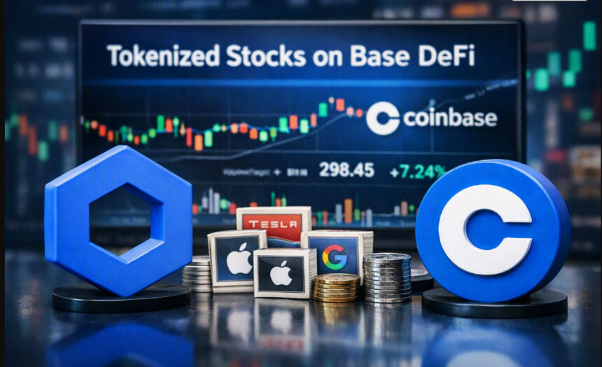 Chainlink Enables Coinbase Tokenized Stocks on Base DeFi