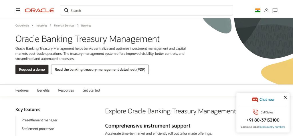 Oracle Treasury Management