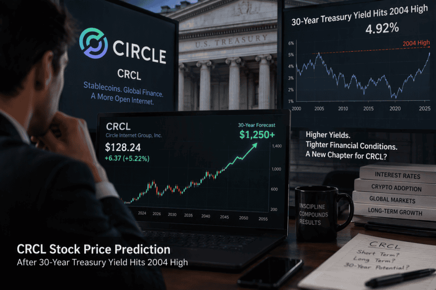 CRCL Stock Price Prediction After 30-Year Treasury Yield Hits 2004 High