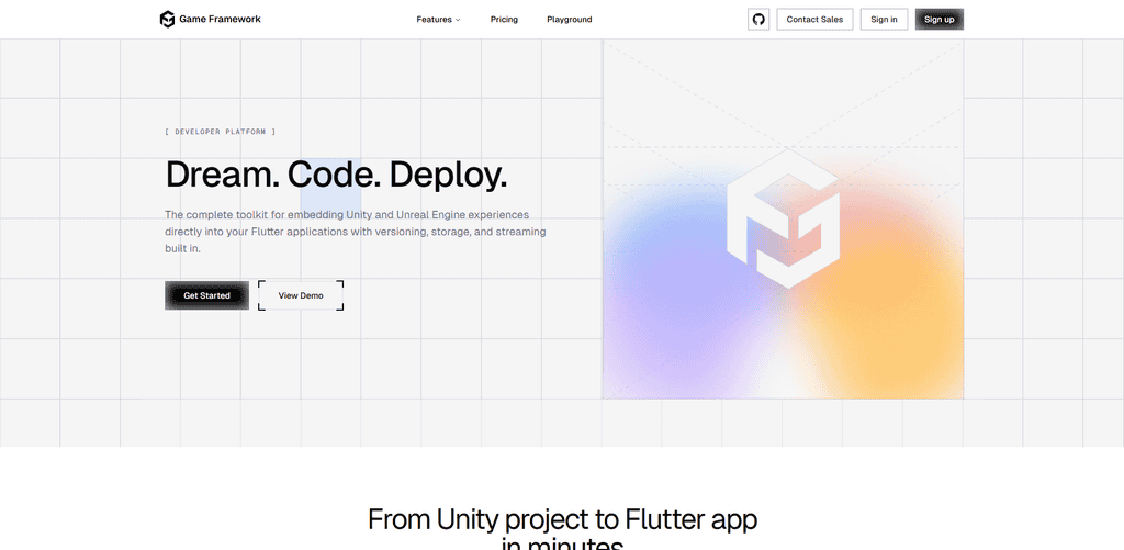 GAME Framework