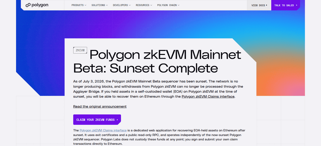 Polygon zkEVM