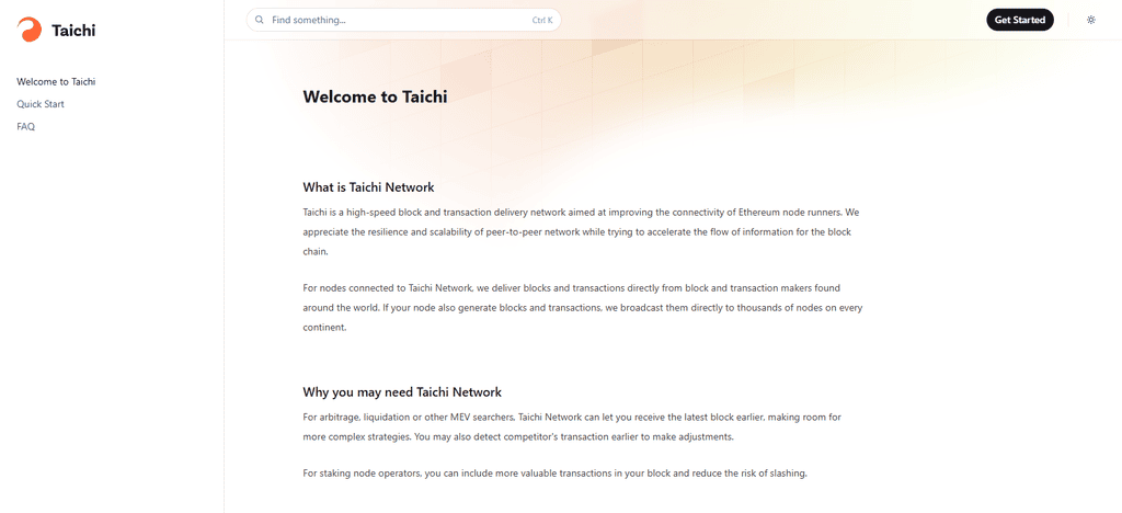 The Taichi Network
