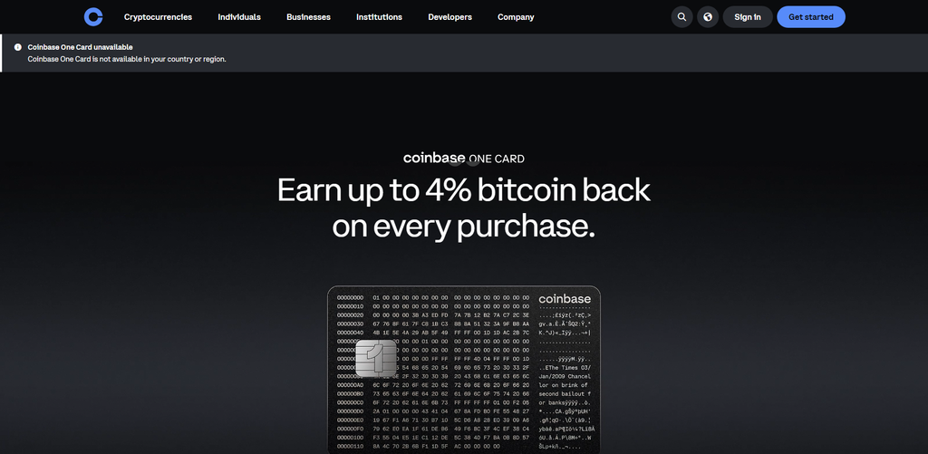 Coinbase Card