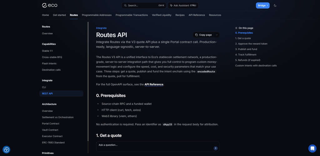  Eco Routes API
