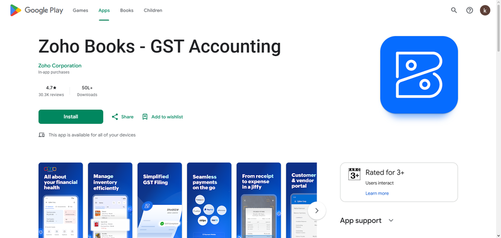 Zoho Books