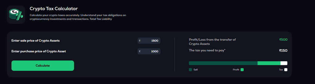 Crypto Tax Calculator