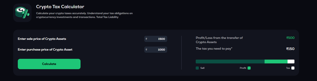 Crypto Tax Calculator
