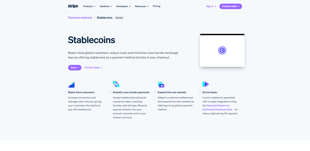 Stripe Stablecoin