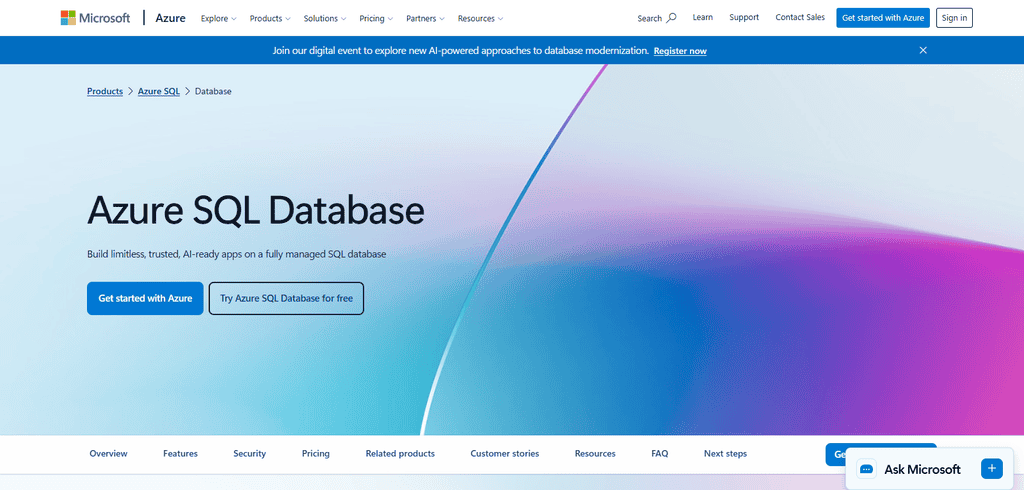 Microsoft Azure SQL Database