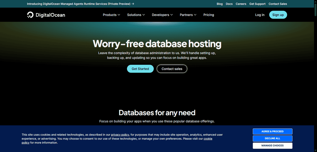 DigitalOcean Managed Databases