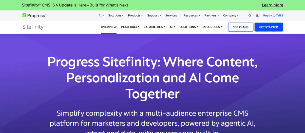 Progress Sitefinity