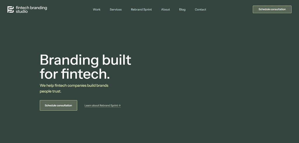 Fintech Branding Studio