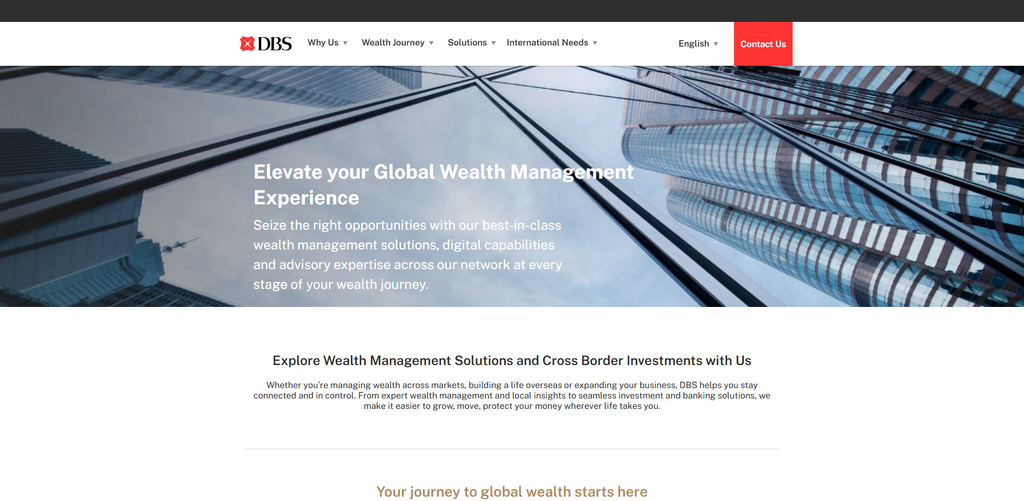  DBS Bank WealthTech