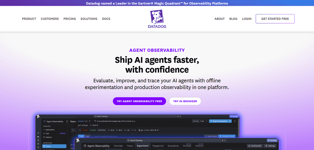 Datadog AI Observability