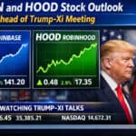 COIN and HOOD Stock Outlook Ahead of Trump-Xi Meeting