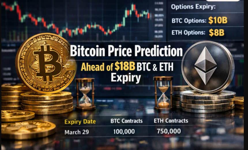 Bitcoin Price Prediction Ahead of $18B BTC & ETH Expiry