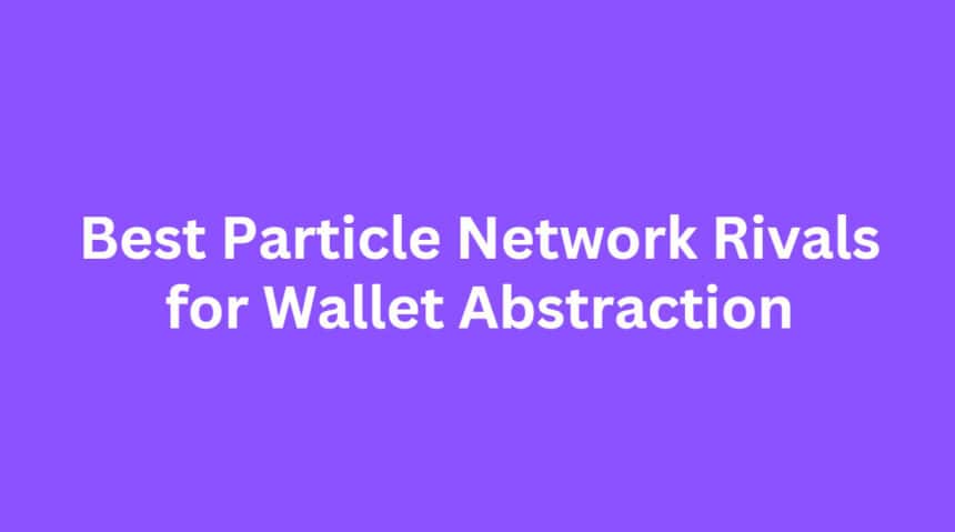10 Best Particle Network Rivals for Wallet Abstraction