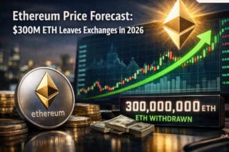 Ethereum Price Forecast: $300M ETH Leaves Exchanges in 2026