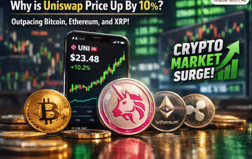 Why is Uniswap Price Up By 10%, Outpacing Bitcoin, Ethereum, and XRP?