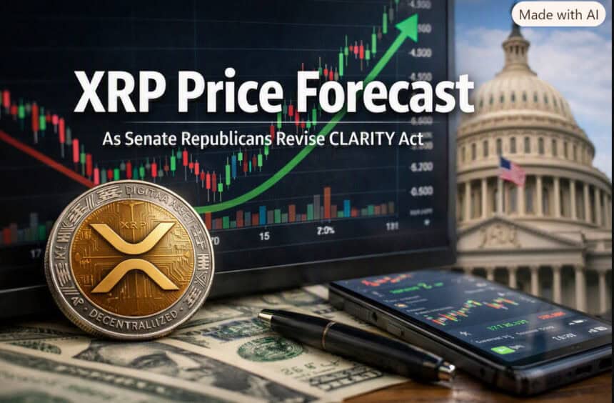 XRP Price Forecast as Senate Republicans Revise CLARITY Act