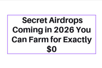 10 Secret Airdrops Coming in 2026 You Can Farm for Exactly $0