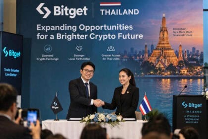 Bitget Expands in Thailand With Licensed Crypto Exchange Deal