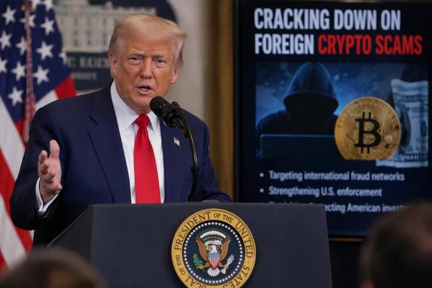 Trump to Announce Crackdown on Foreign Crypto Scams in US