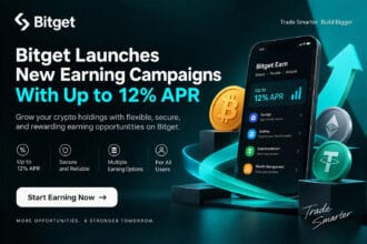 Bitget Launches New Earning Campaigns With Up to 12% APR