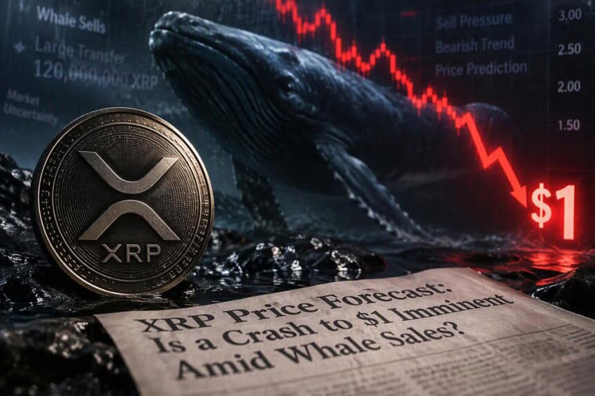 XRP Price Forecast: Is a Crash to $1 Imminent Amid Whale Sales?