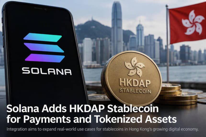Solana Adds HKDAP Stablecoin for Payments and Tokenized Assets