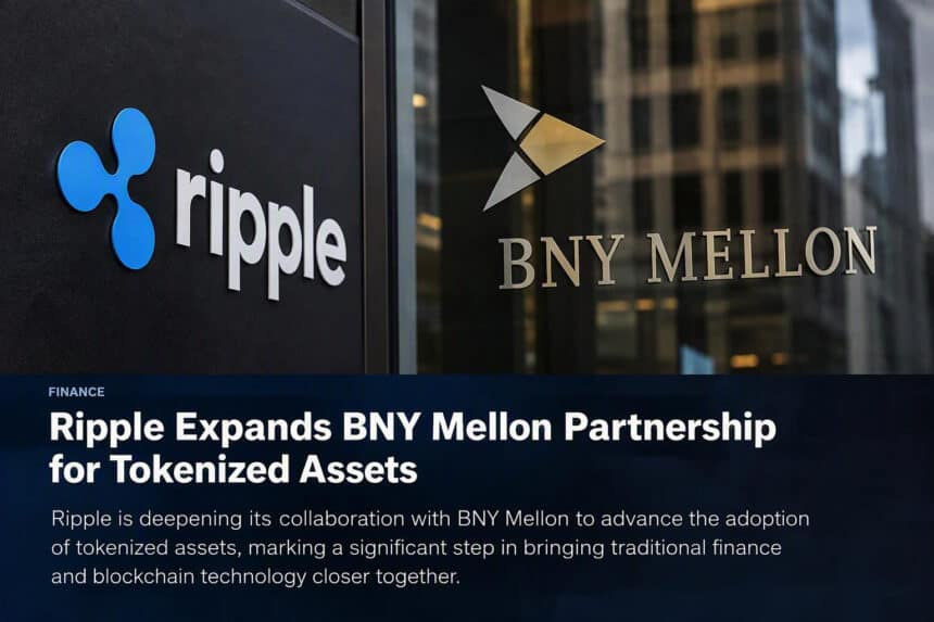 XRP News: Ripple Expands BNY Mellon Partnership for Tokenized Assets