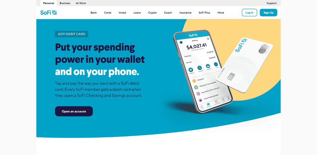 SoFi Debit Card