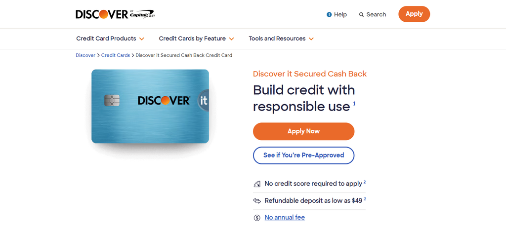 Discover it® Secured Card