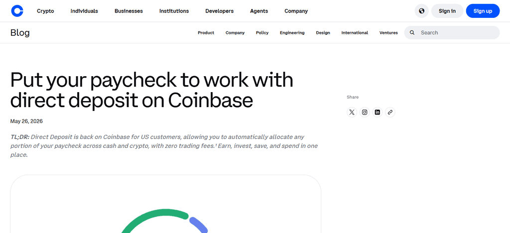 Coinbase Payroll Solutions