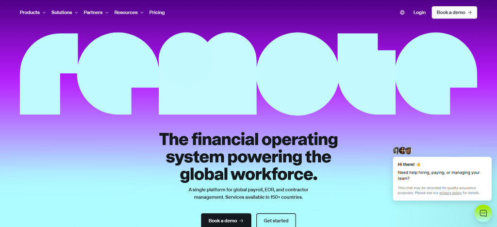 Remote employment