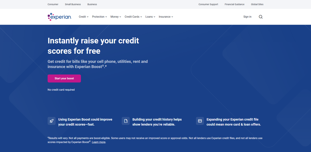Experian Boost
