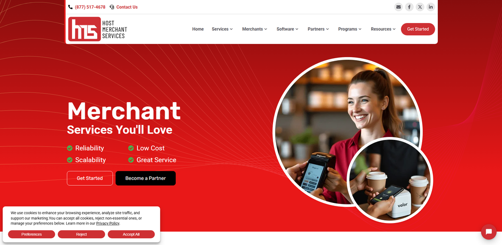 Merchant Services Hosting