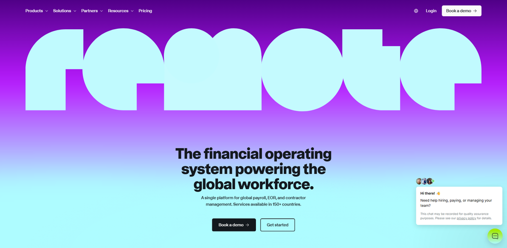 Remote employment