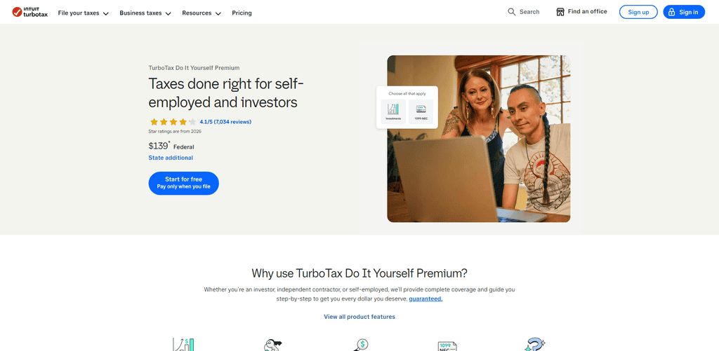 TurboTax Premier