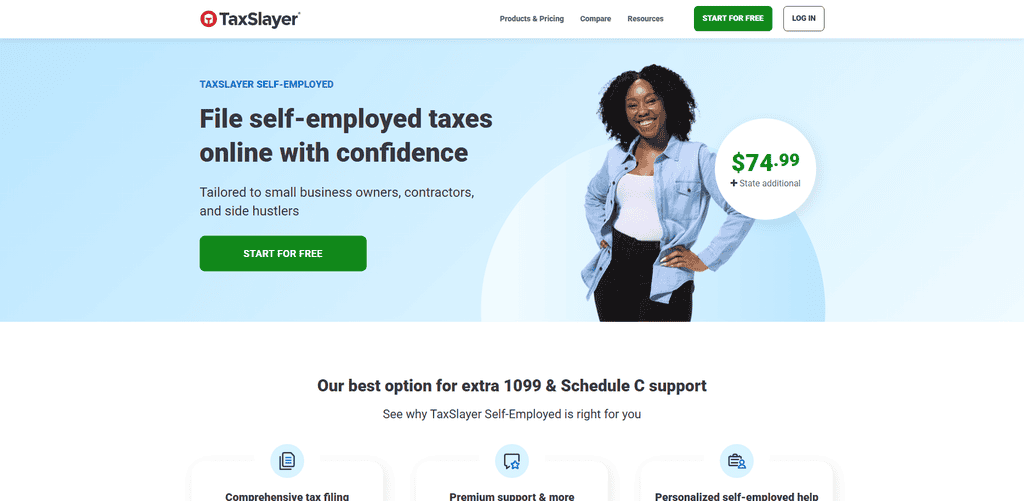 TaxSlayer for the Self-Employed