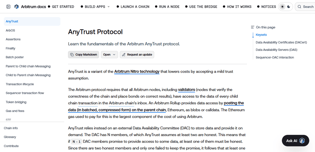AnyTrust (Arbitrum Nova)