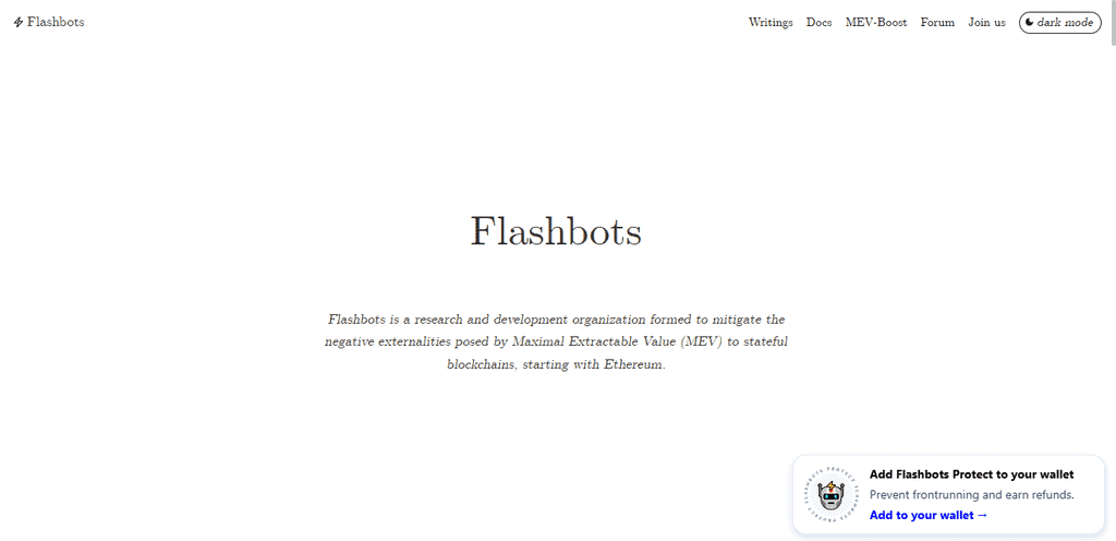 SUAVE (Flashbots)