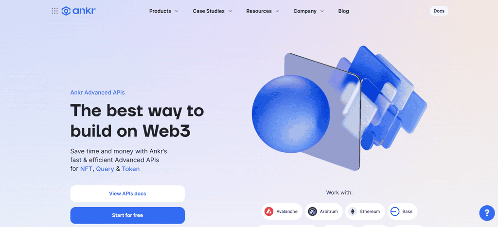 Ankr Advanced APIs