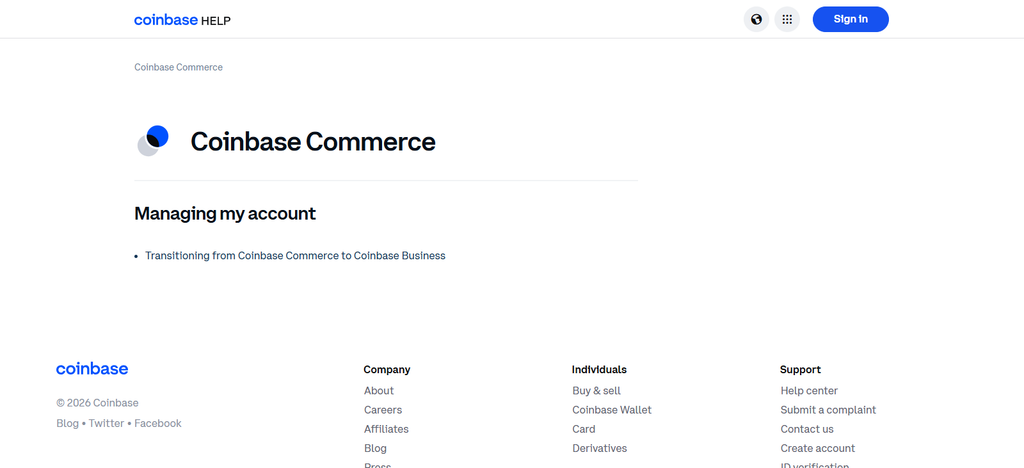 Coinbase Commerce