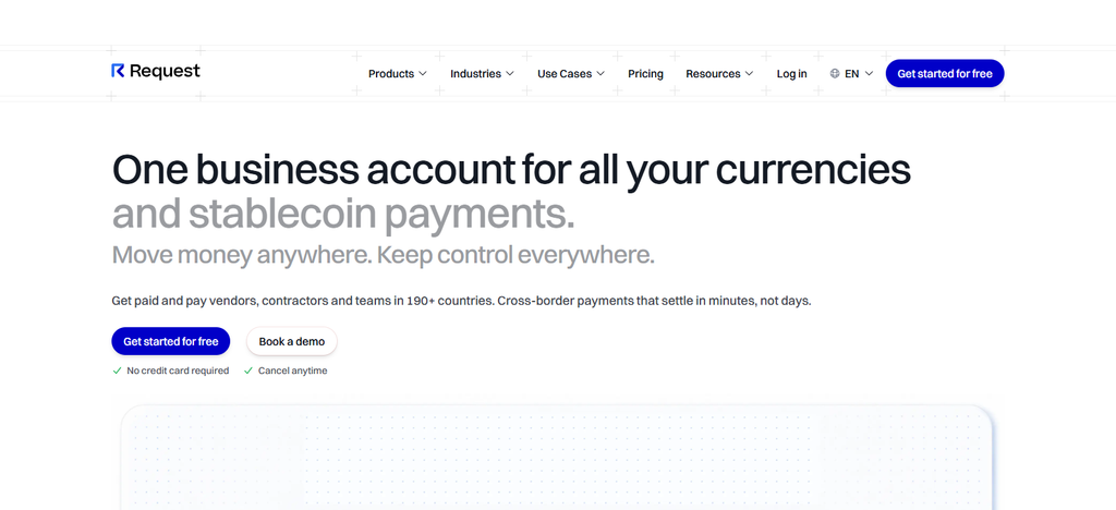 Request Finance