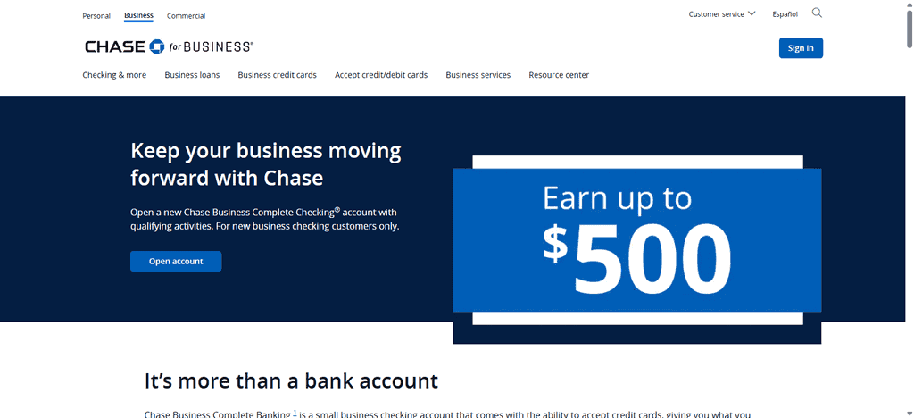 Chase Business Complete Banking Debit Card®